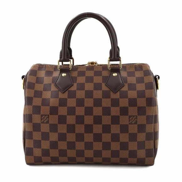 LOUIS VUITTON Damier Speedy Bandouliere 25 Hand Shoulder Bag N41368 90278999 - Picture 1 of 11